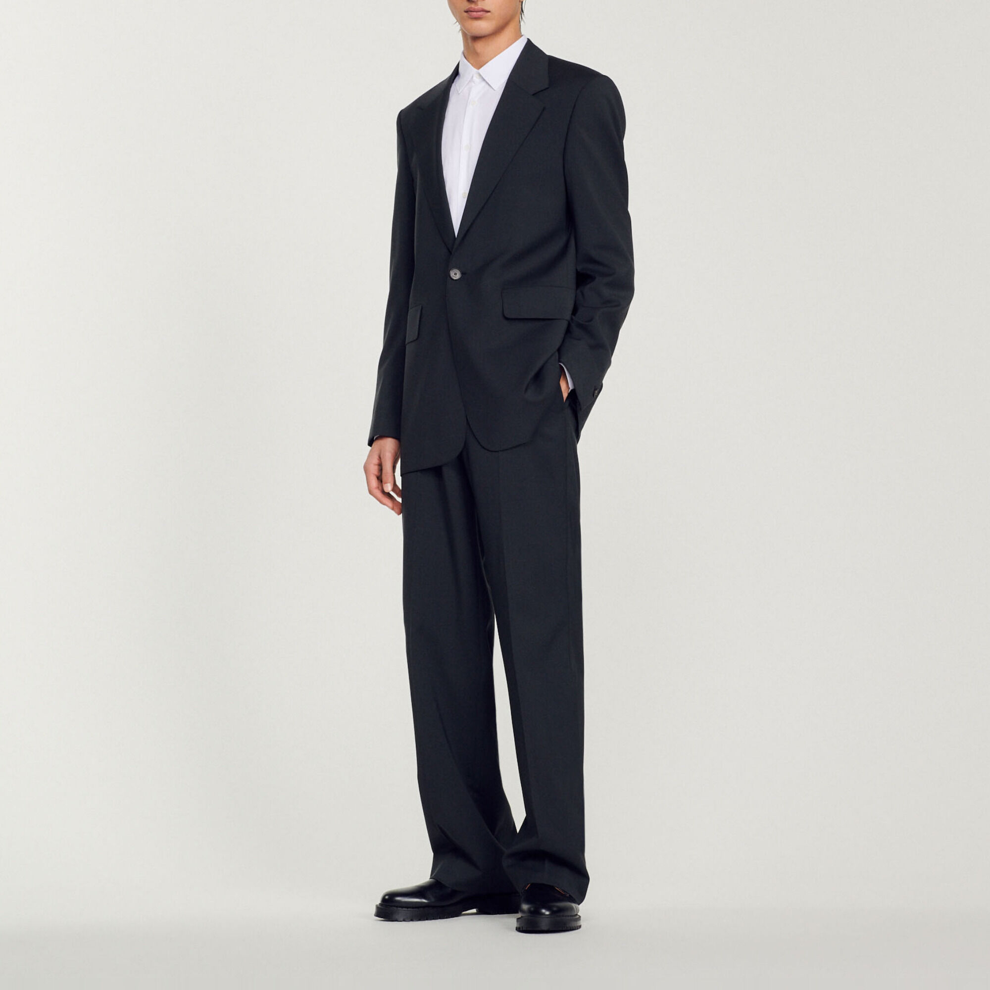 Chaqueta de traje ancha
