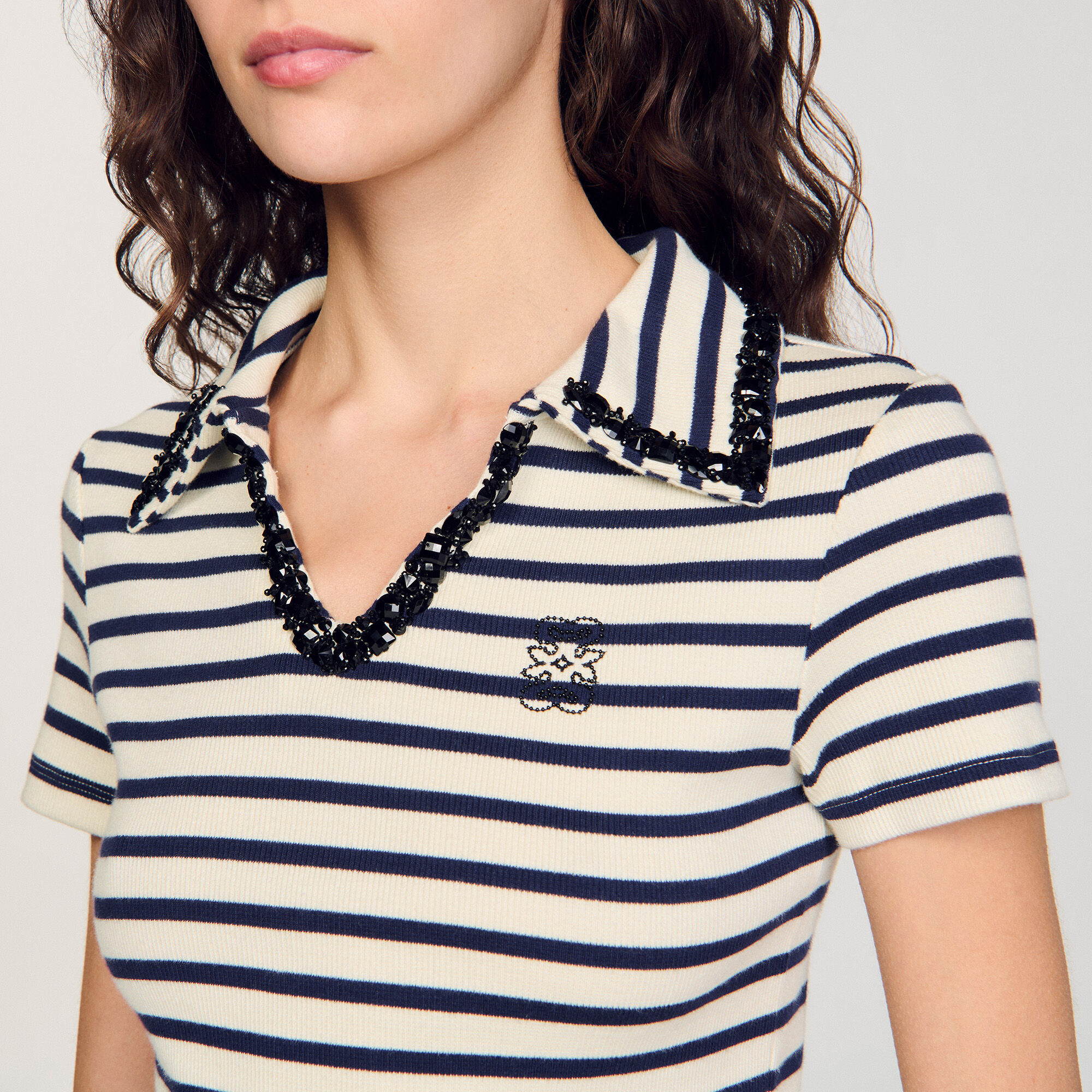 Polo a rayas