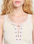 Camiseta de tirantes con cordones