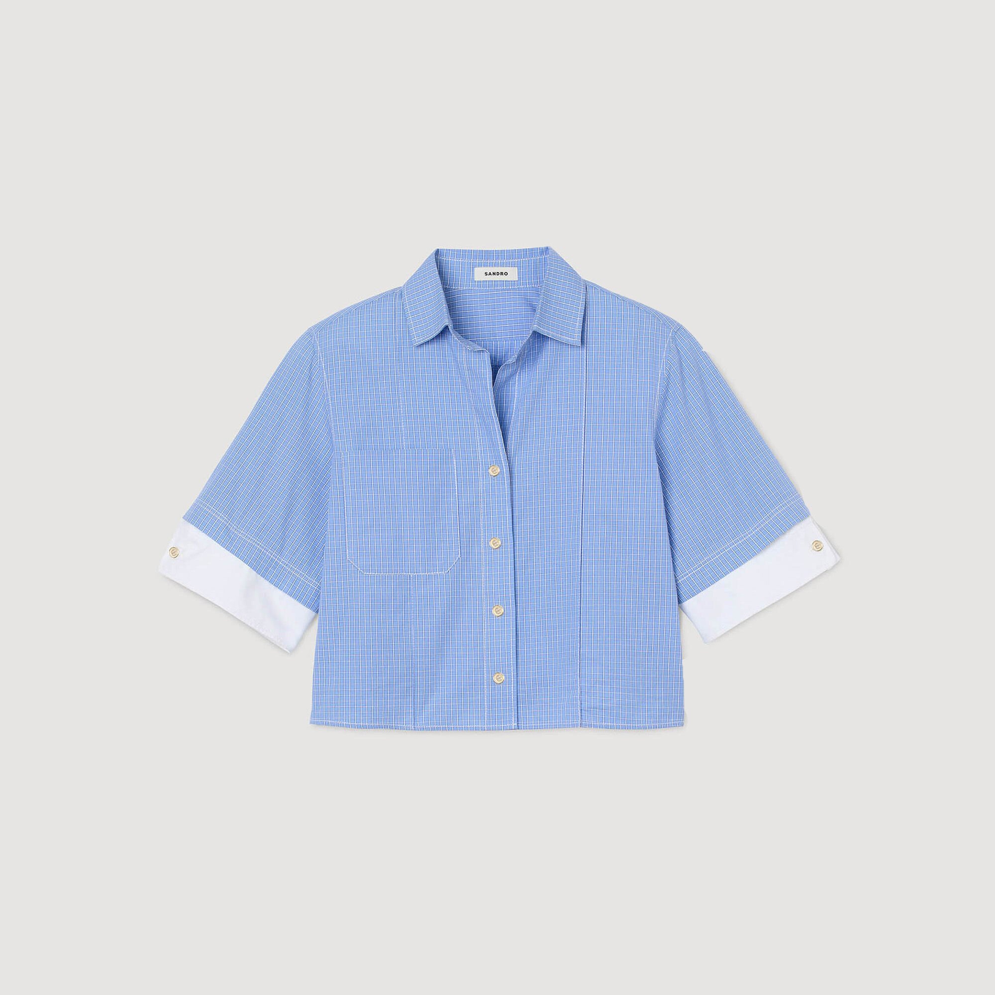Camisa a cuadros oversize
