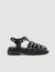 Sandalias Olys de piel con tachuelas