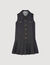 Vestido corto de denim