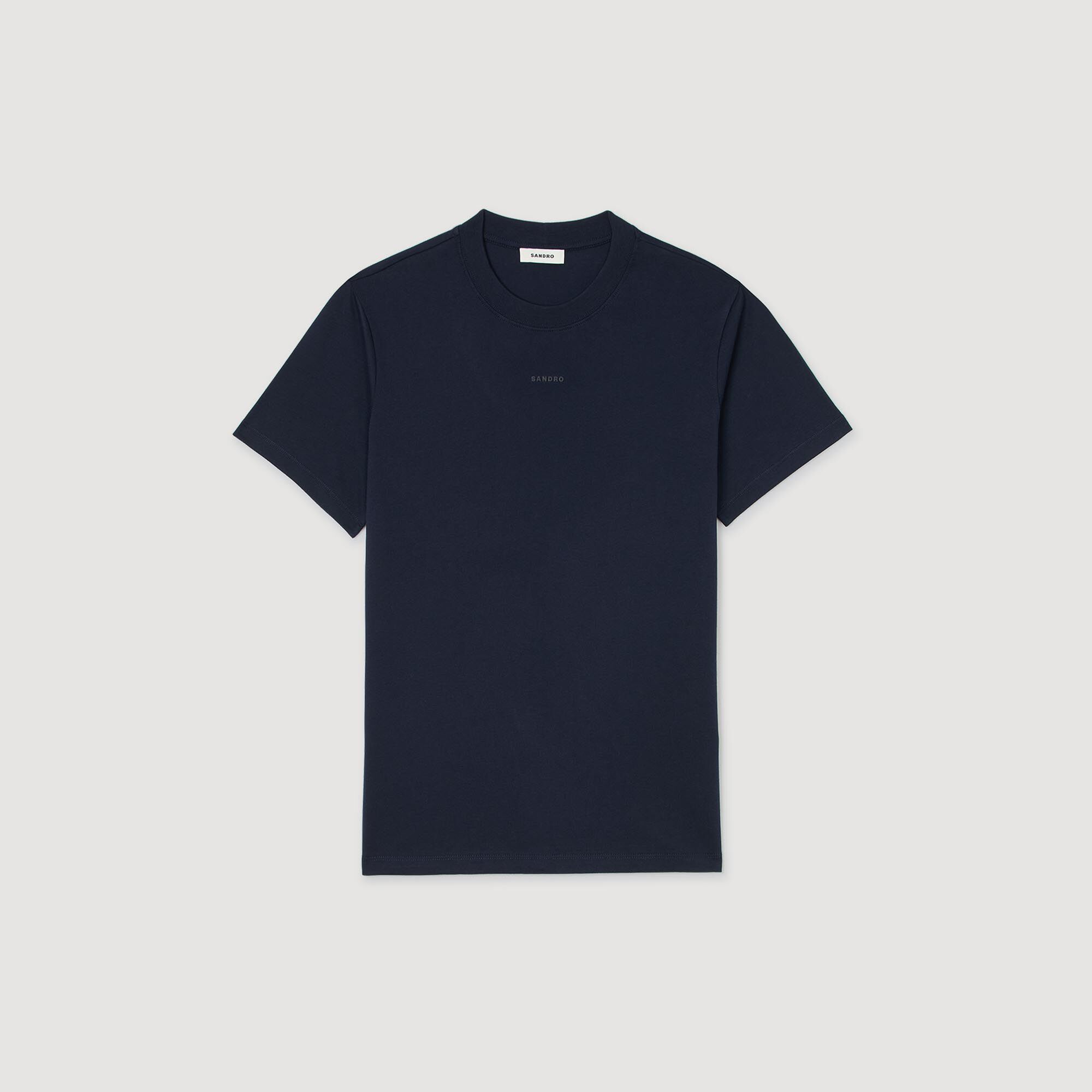Camiseta de algodón con logotipo
