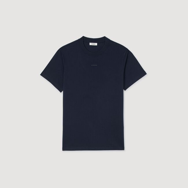 Camiseta de algodón con logotipo