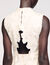 Vestido corto de guipur