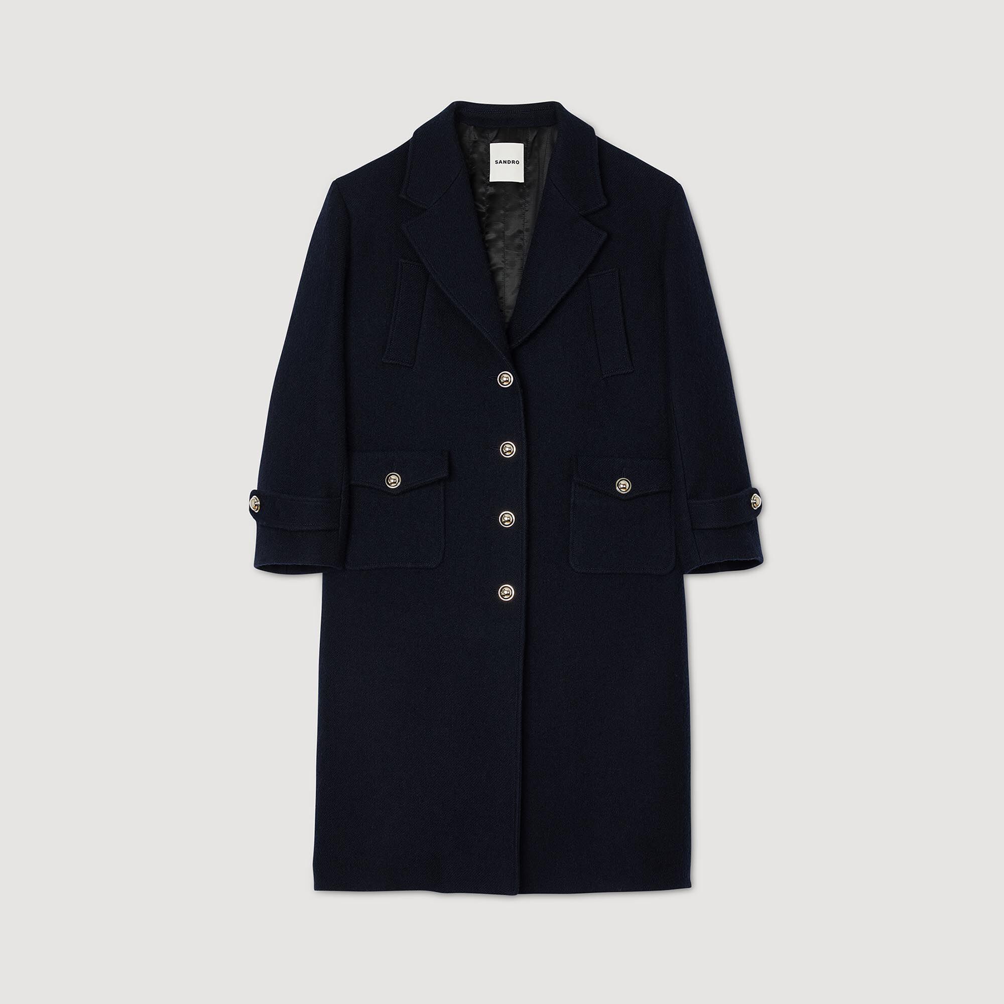 Abrigo largo oversize