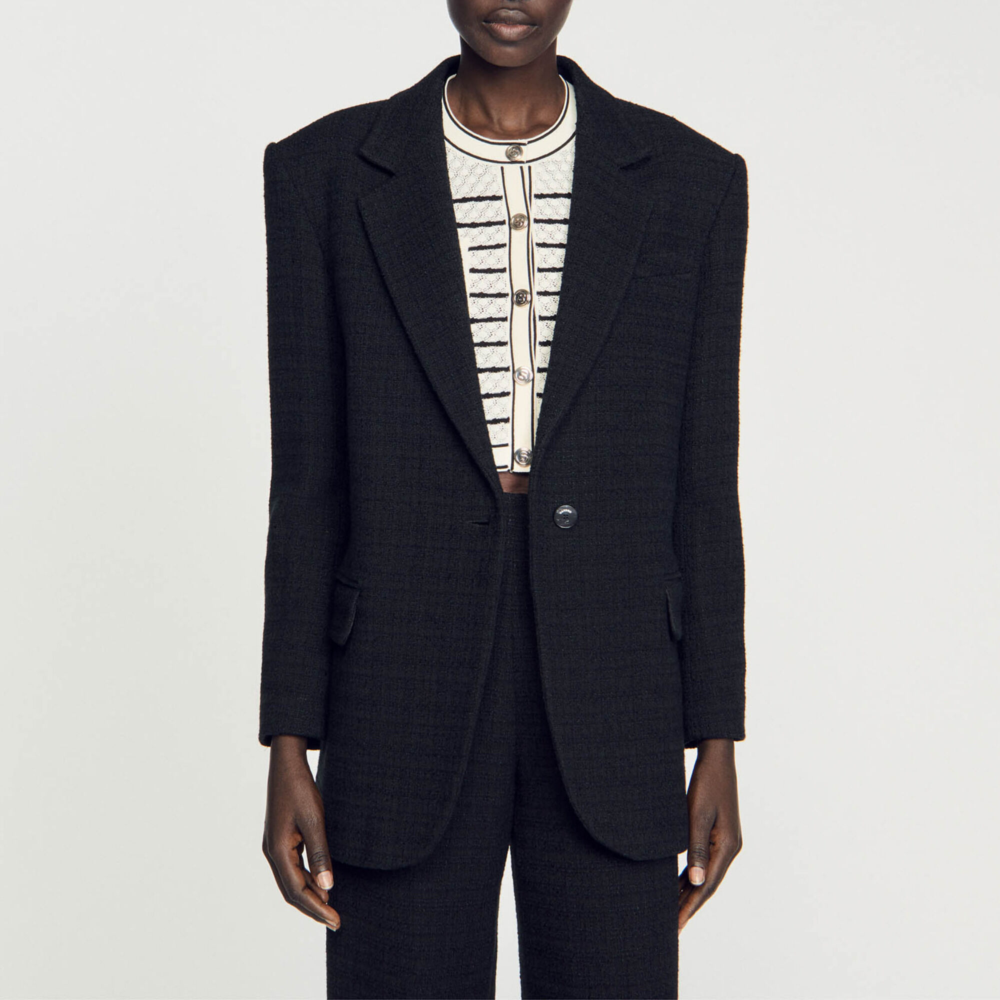 Chaqueta de sastre de sarga