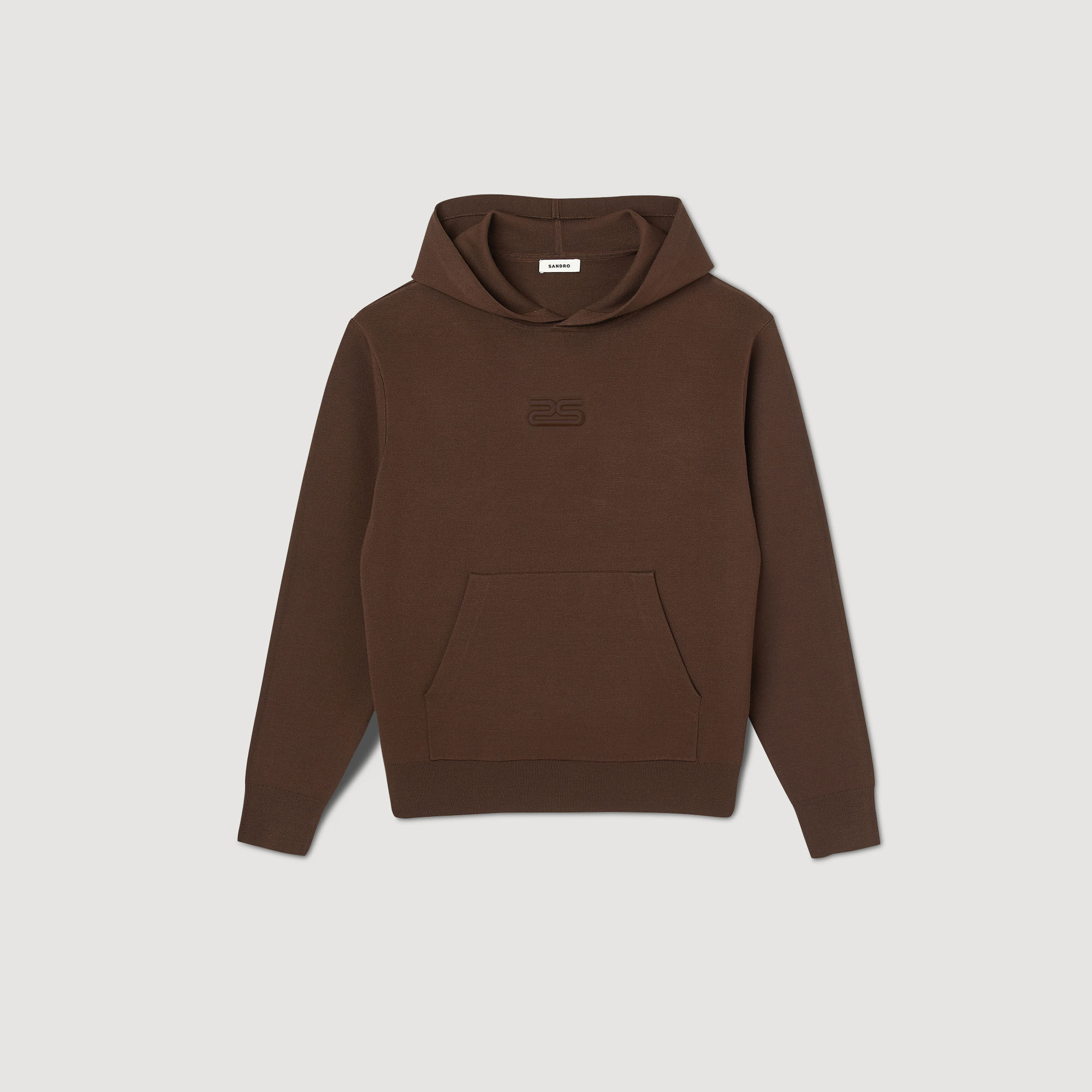Sudadera de punto con capucha
