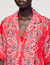 Camisa con estampado de bandana