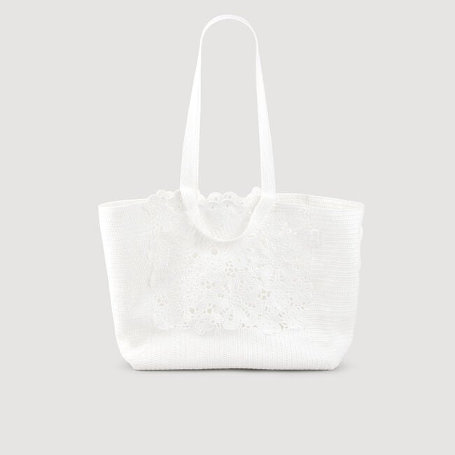 Bolso shopper de ganchillo