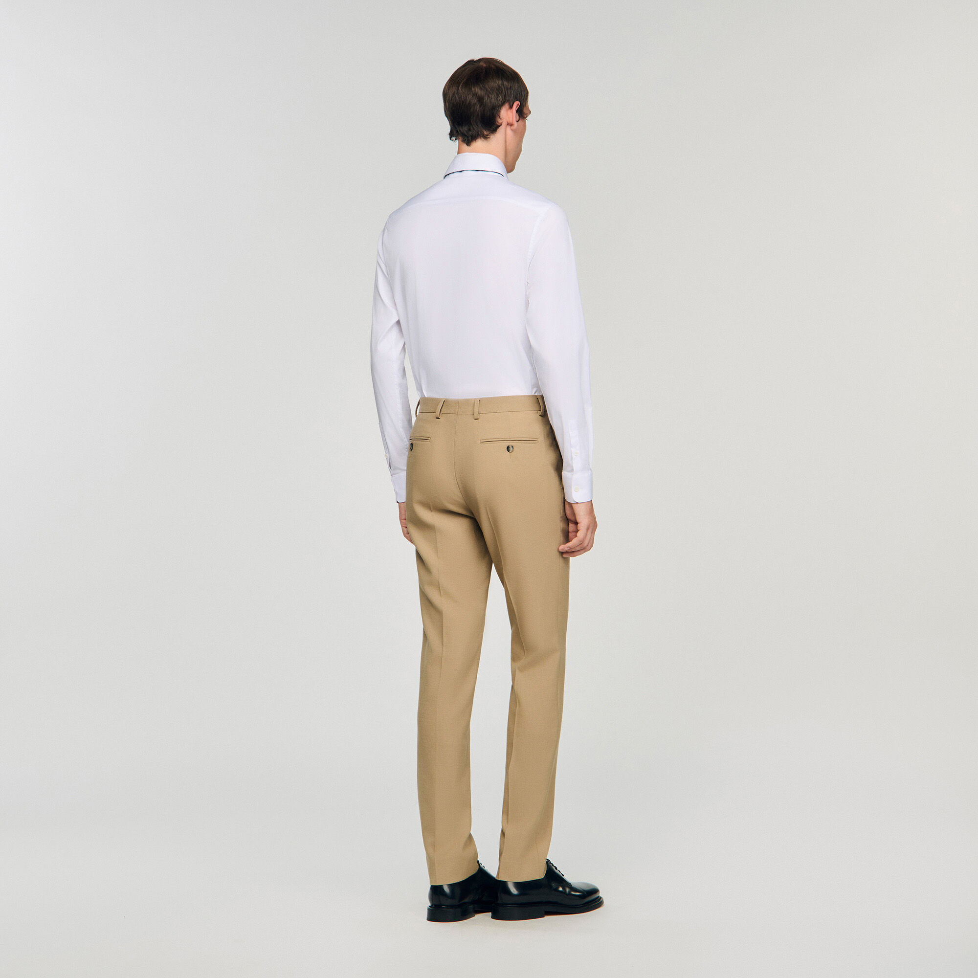 Pantalón de traje de lana