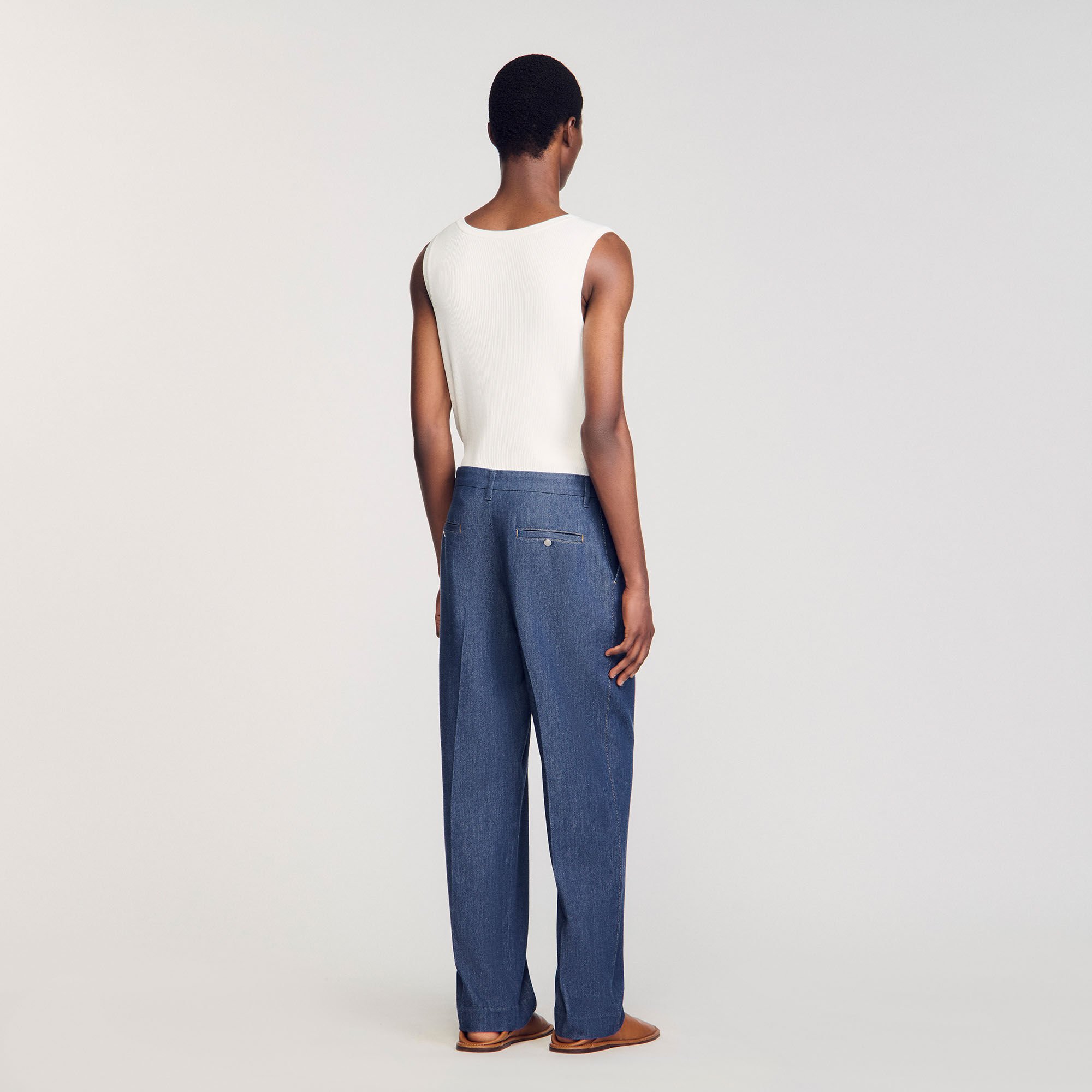Pantalón de cambray