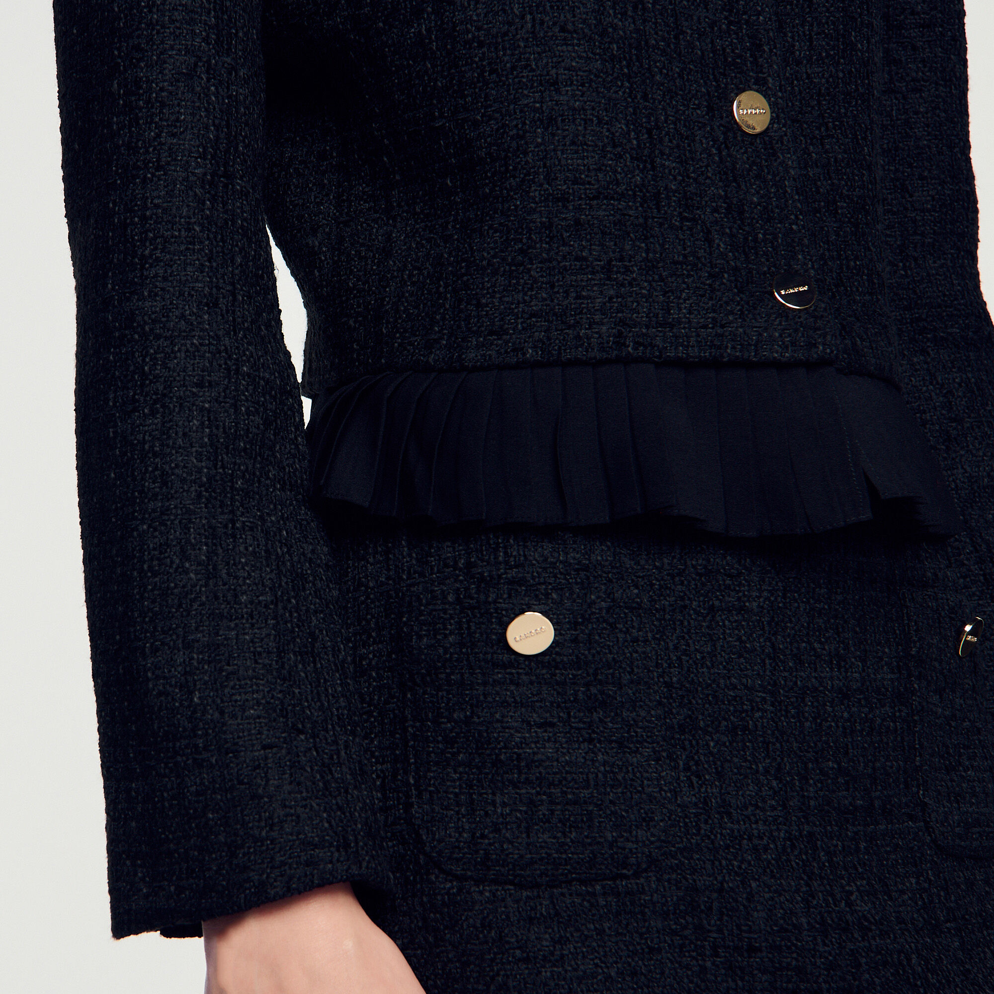 Chaqueta de tweed 2 en 1 - Mujer | Sandro