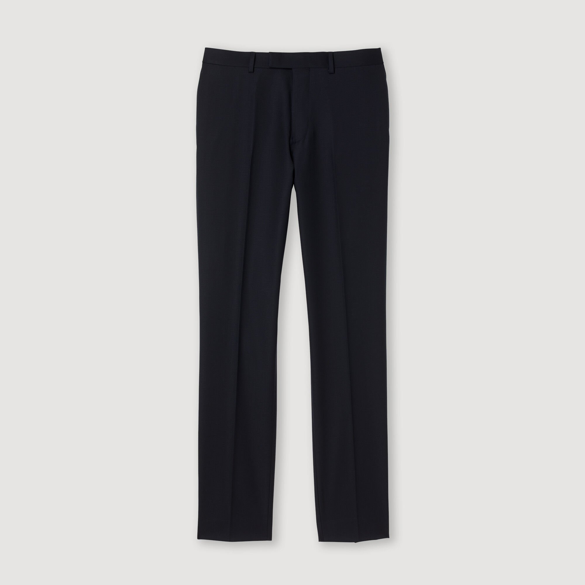 Pantalón de traje de lana stretch