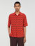 Camisa fluida con estampado de cuerda