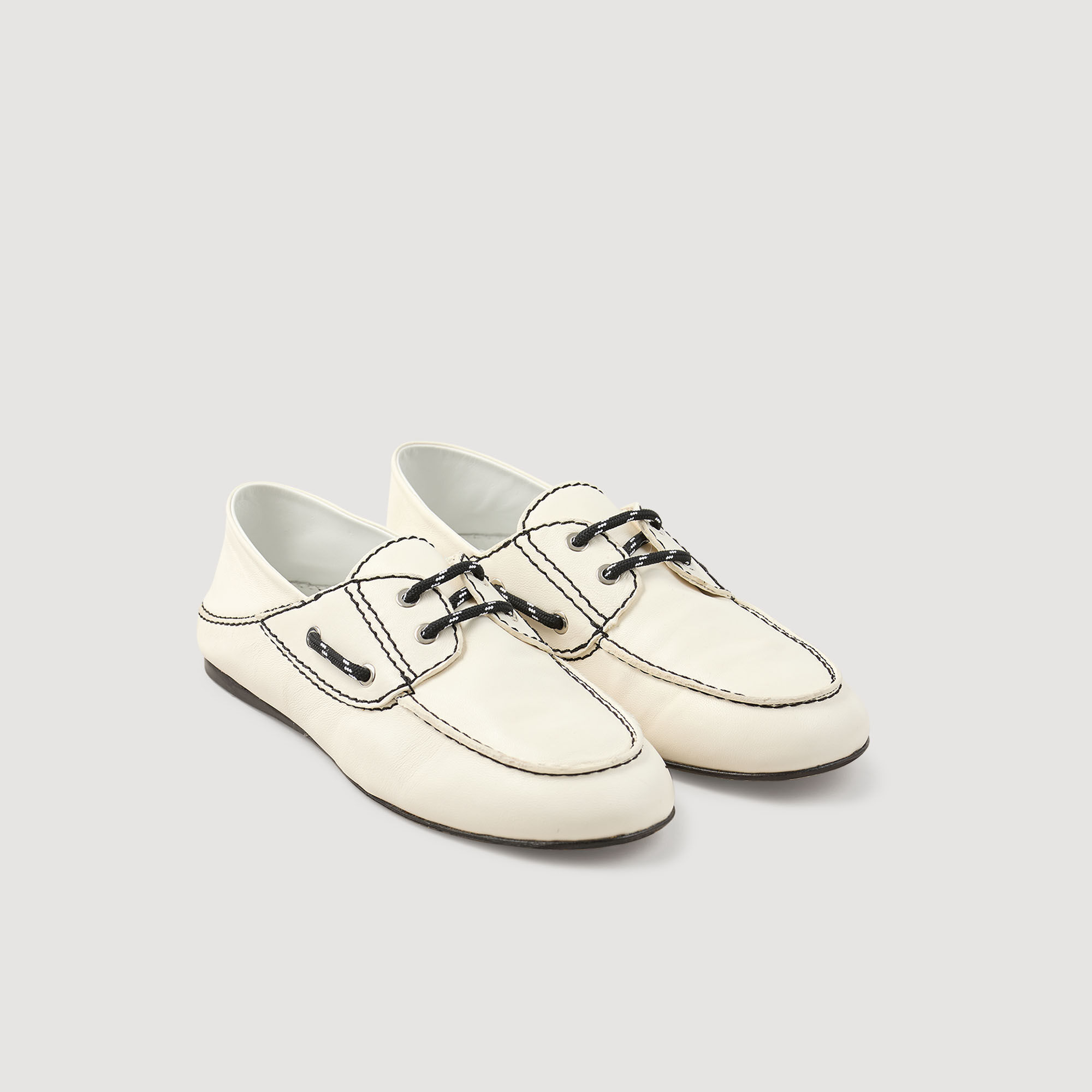 Mocasines náuticos de cuero