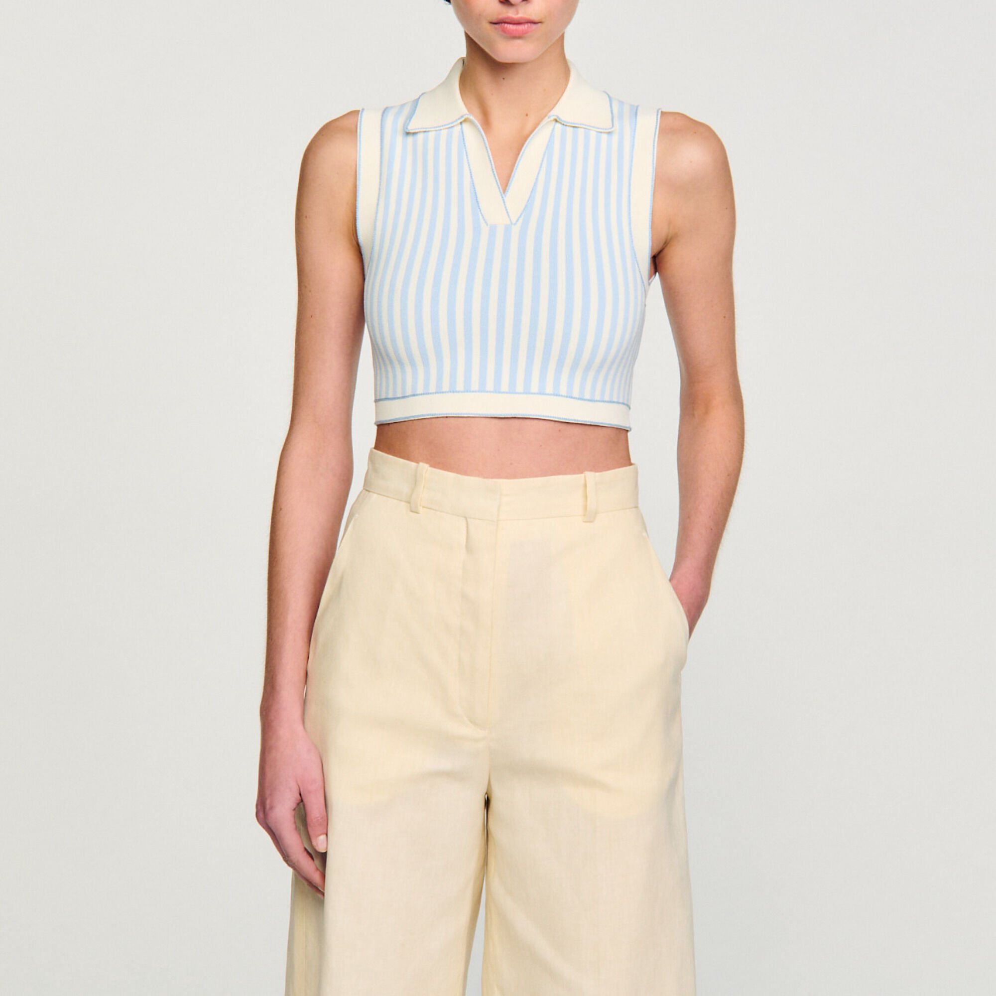 Jersey corto a rayas