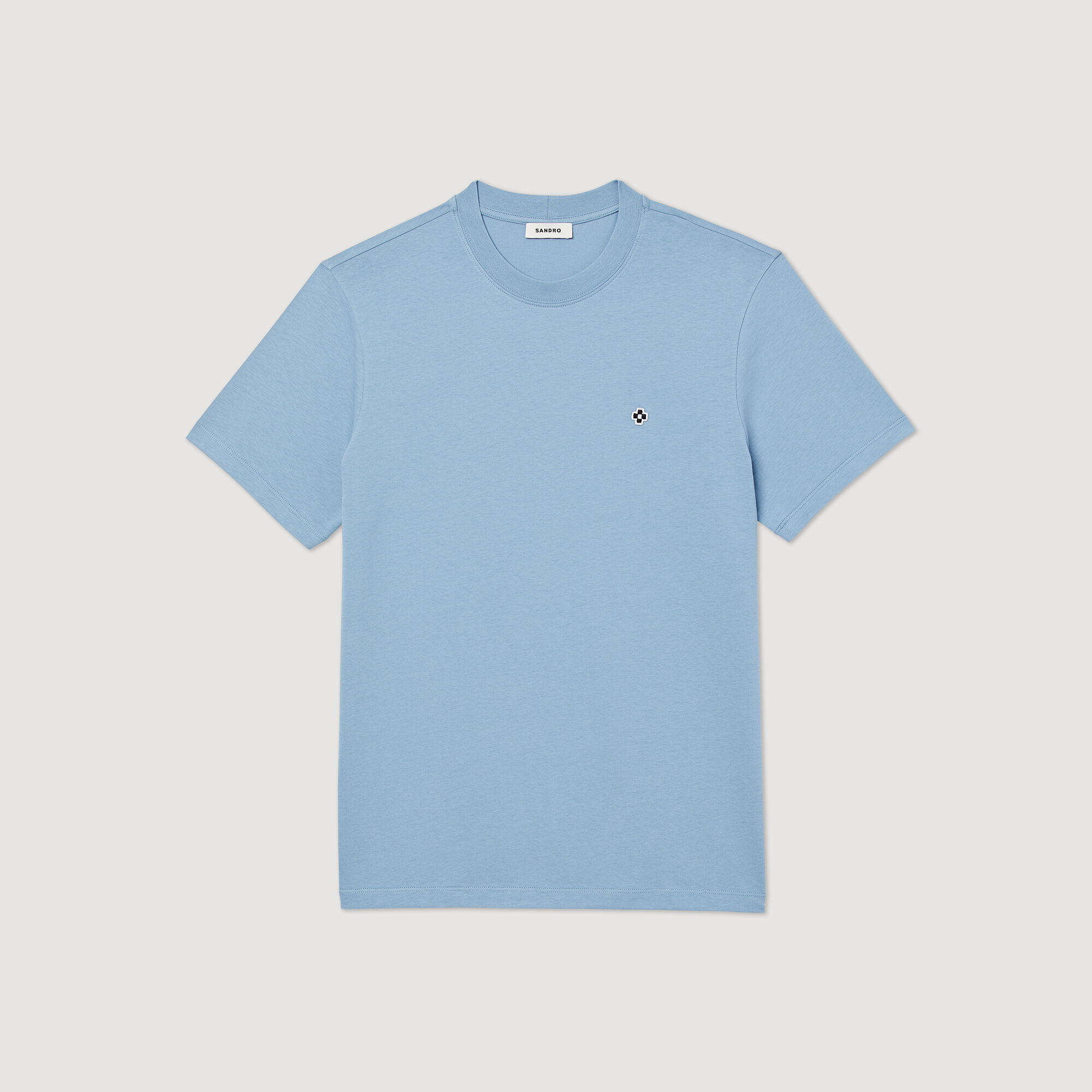 Camiseta con parche Square Cross