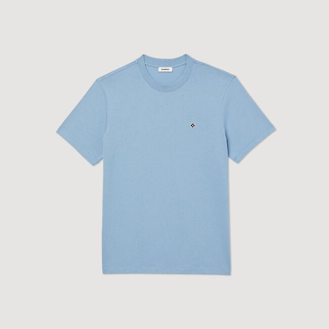 Camiseta con parche Square Cross