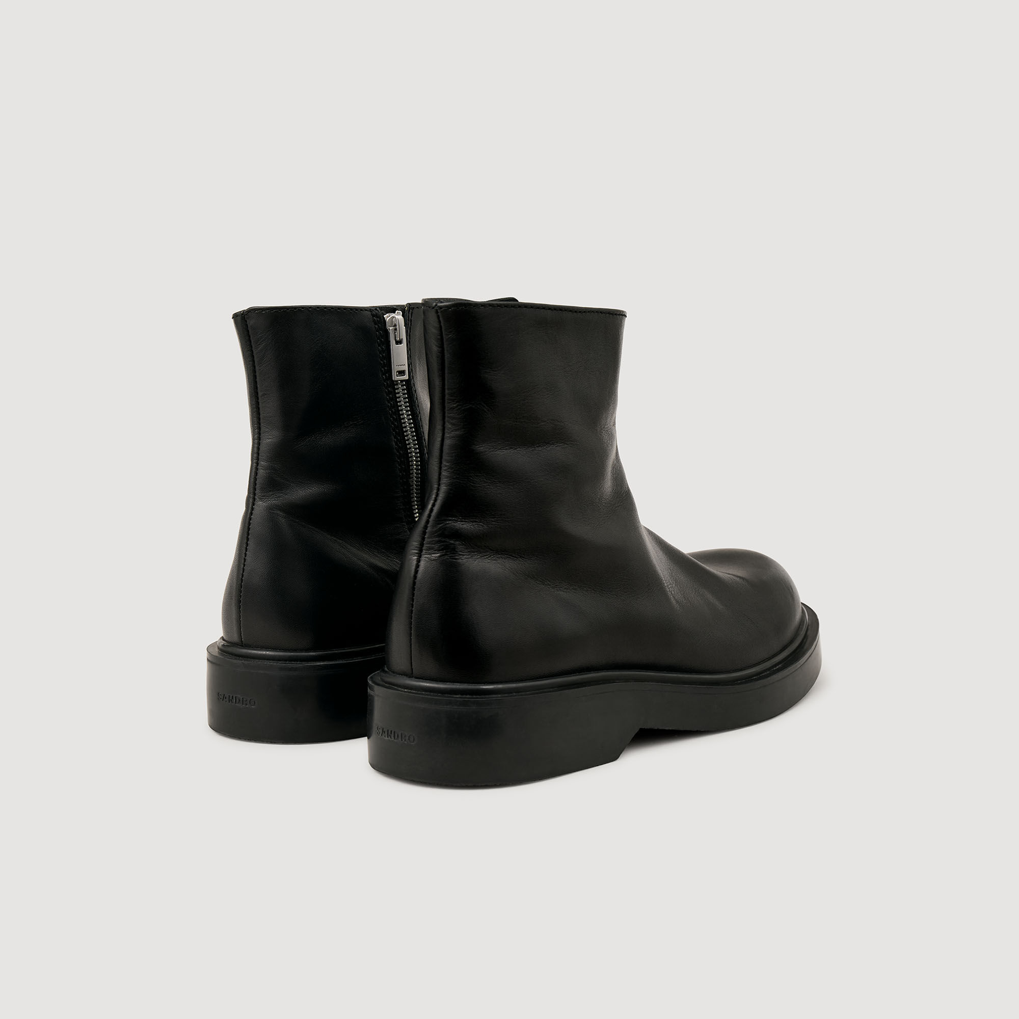 Botines en cuero
