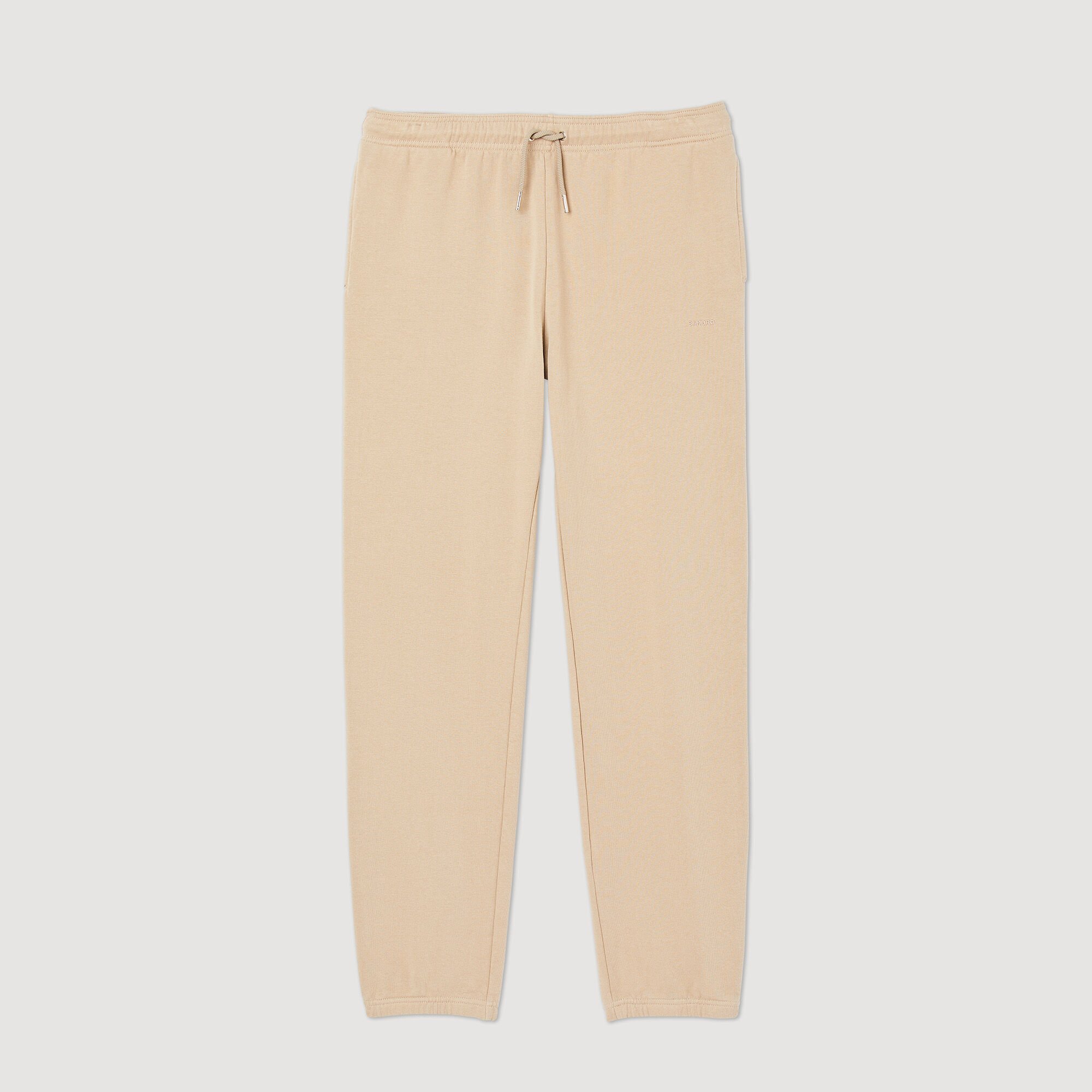 Pantalón de jogging de muletón bordado