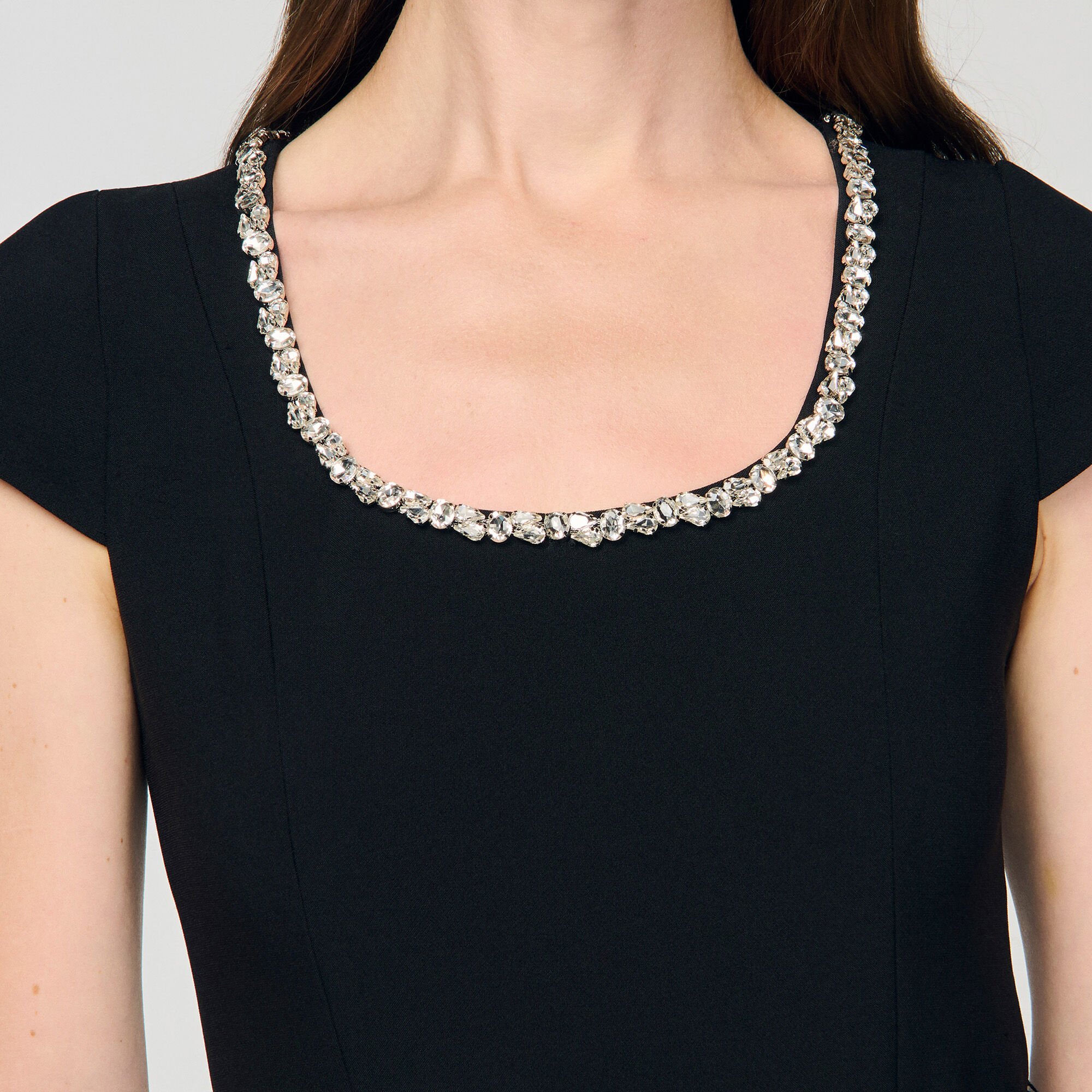 Combipantalón con cuello adornado