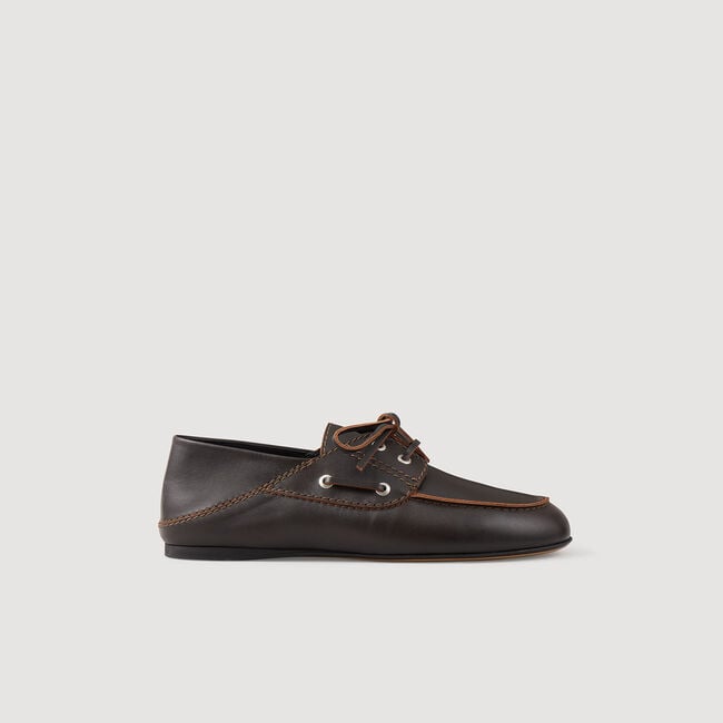 Mocasines de cuero