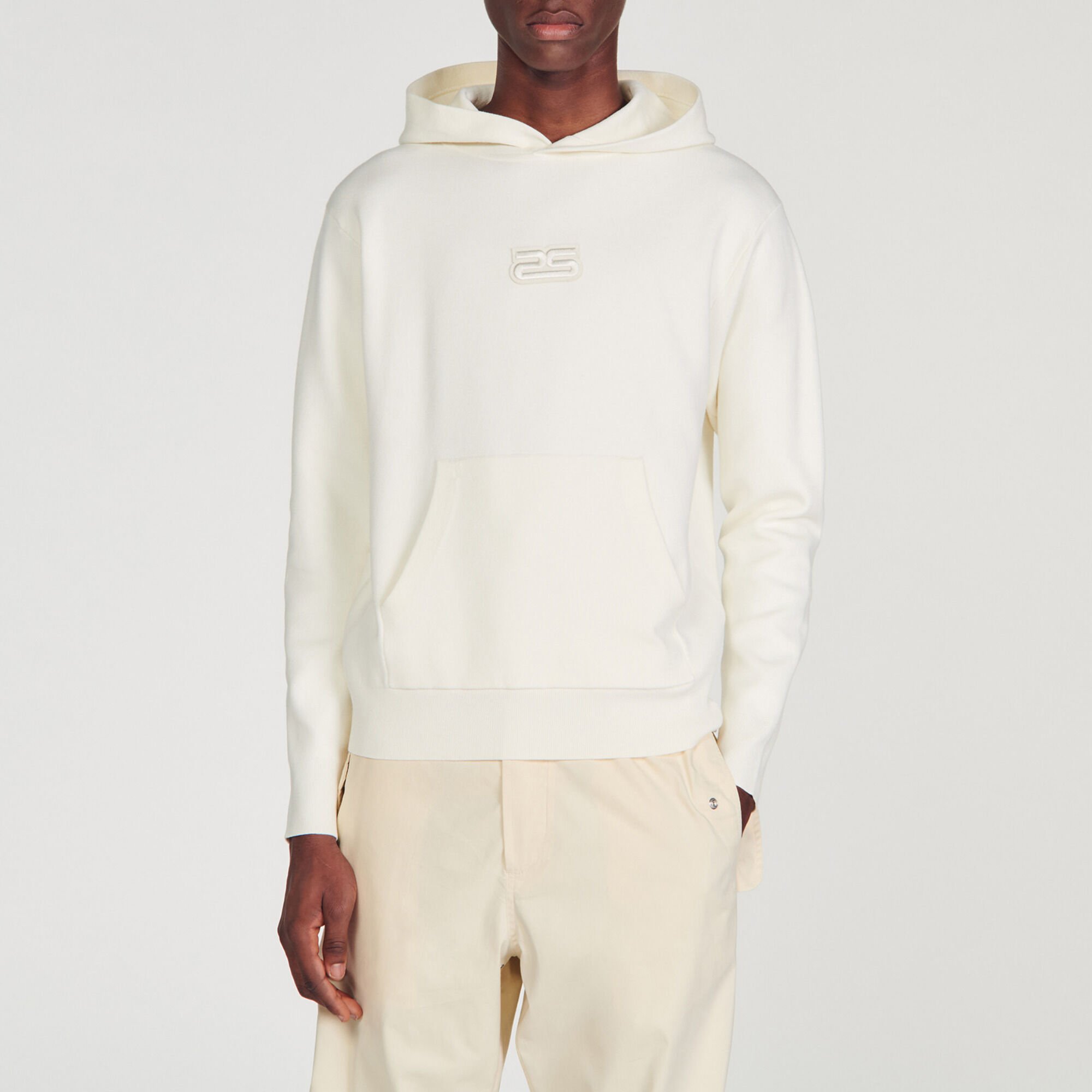 Sudadera de punto con capucha