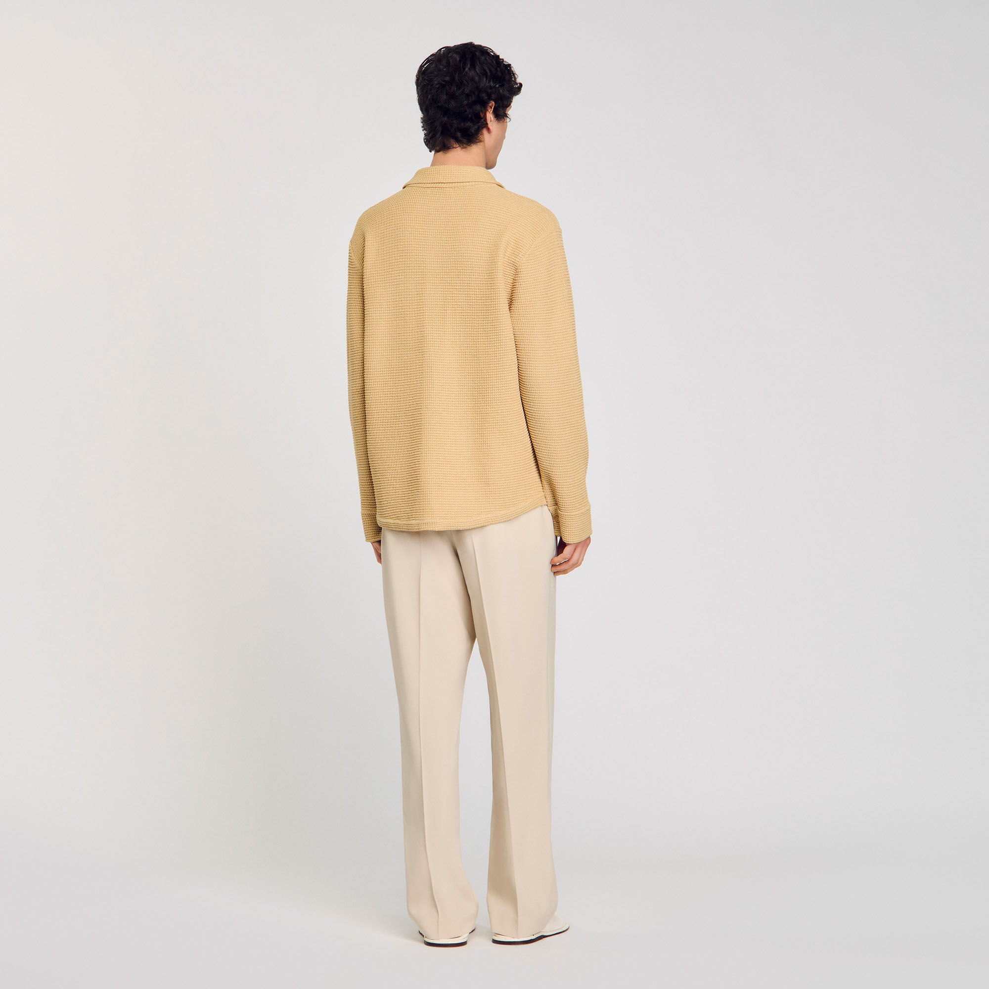 Camisa oversize de punto
