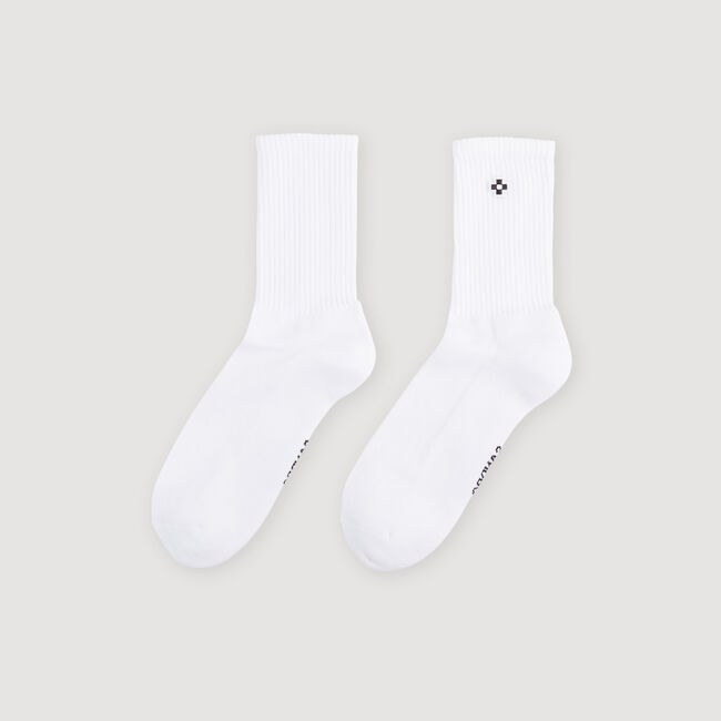 Calcetines con parche Square Cross