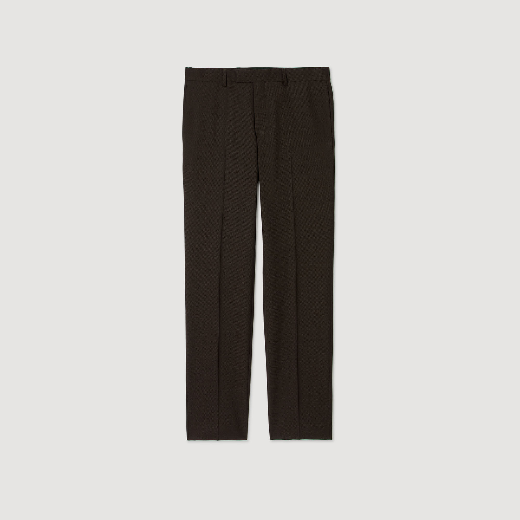 Pantalón de traje en lana