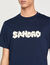 Camiseta con bordado Sandro