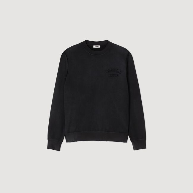 Sudadera con parche