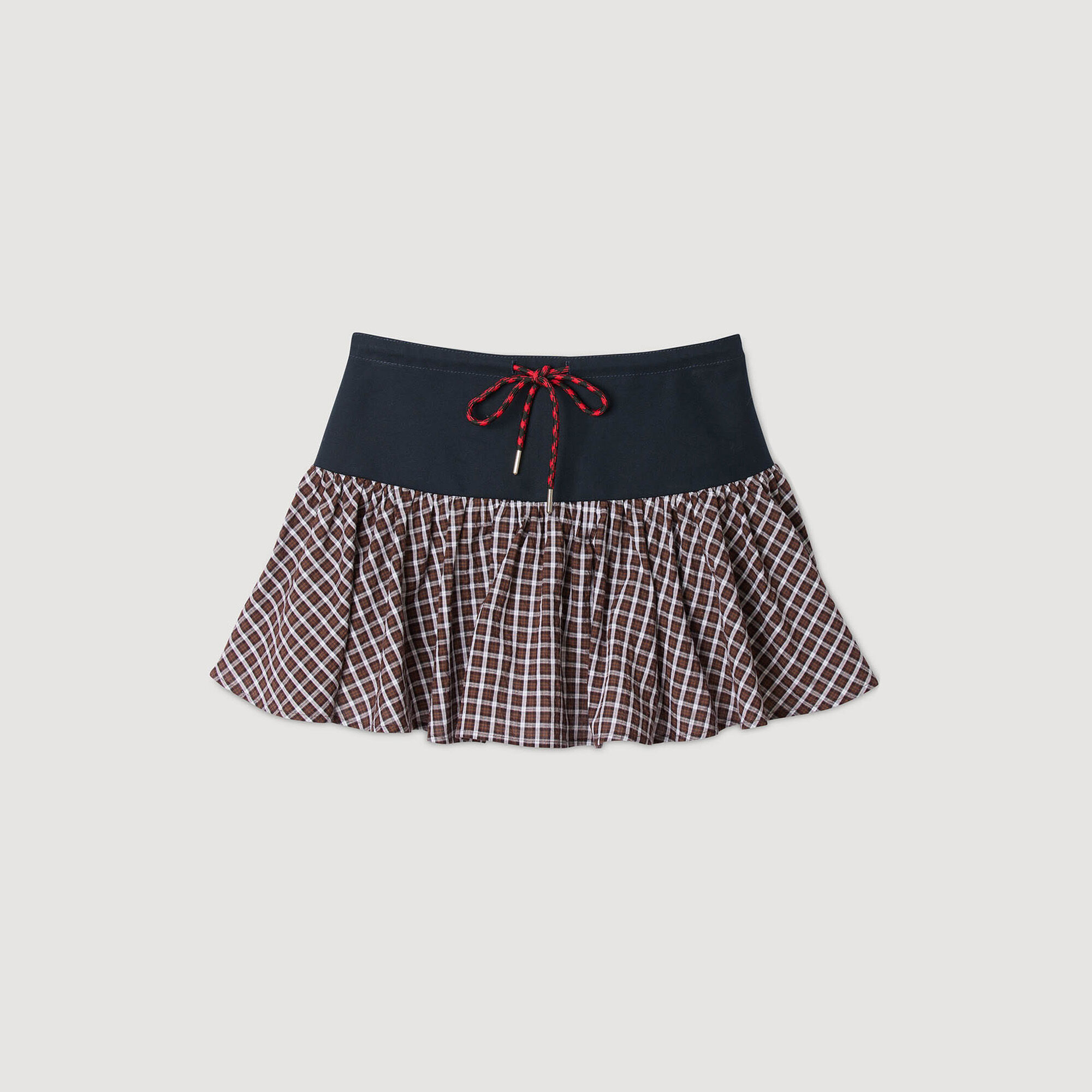 Falda pantalón de cuadros