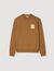 Sudadera con parche de flor