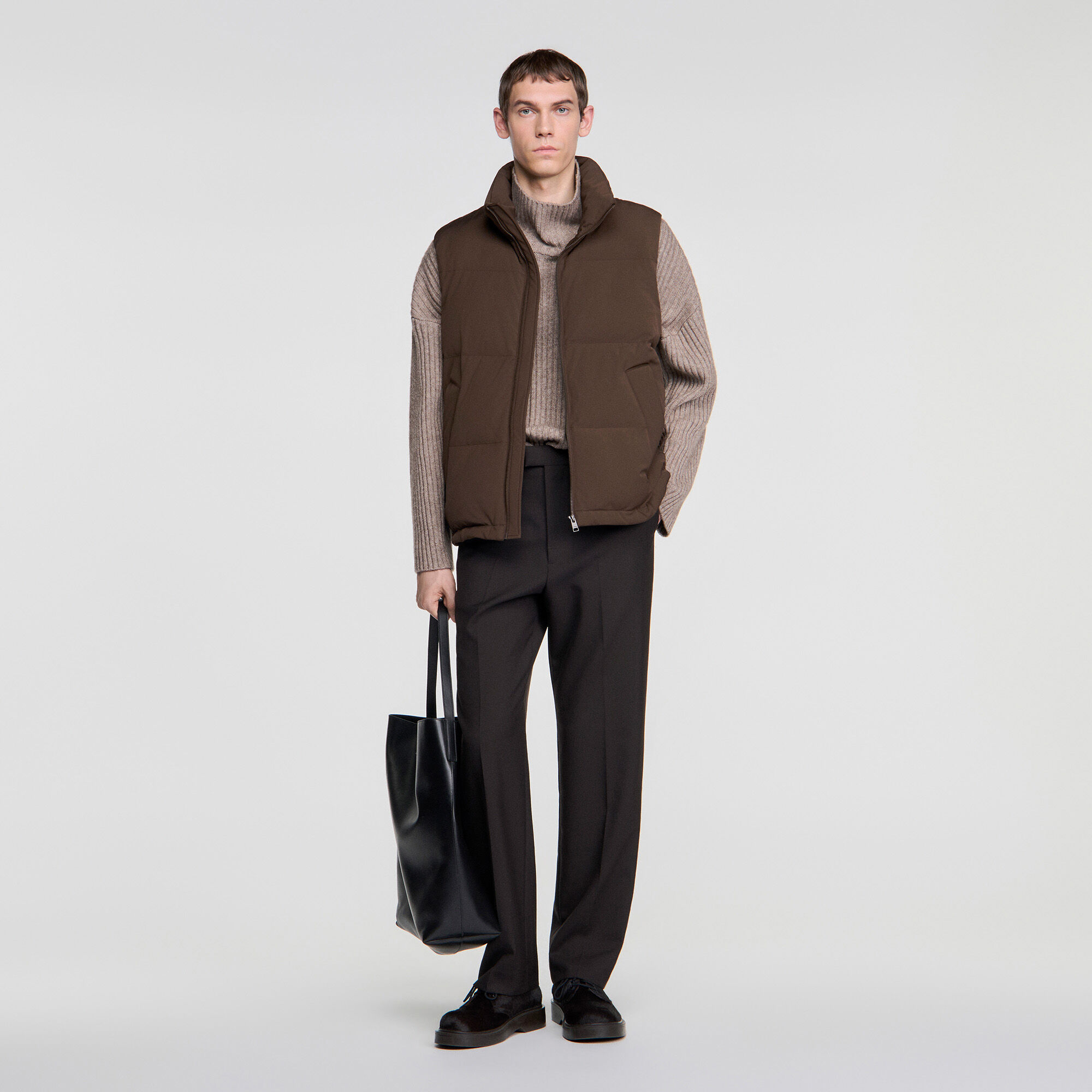 Anorak sin mangas con cremallera - Hombre | Sandro