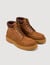 Botines de nobuk y cuero