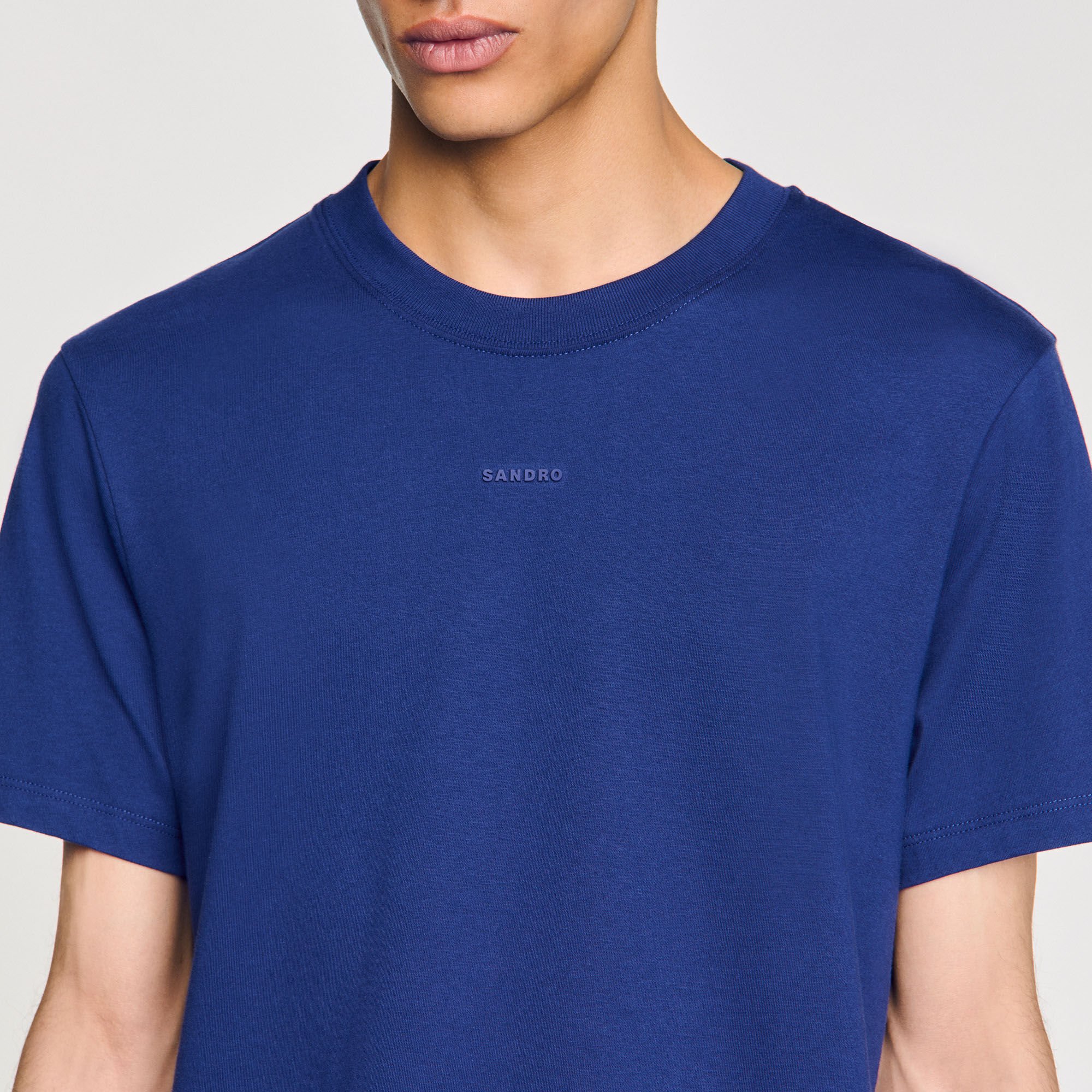 Camiseta de algodón con logotipo