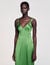 Vestido fluido satinado