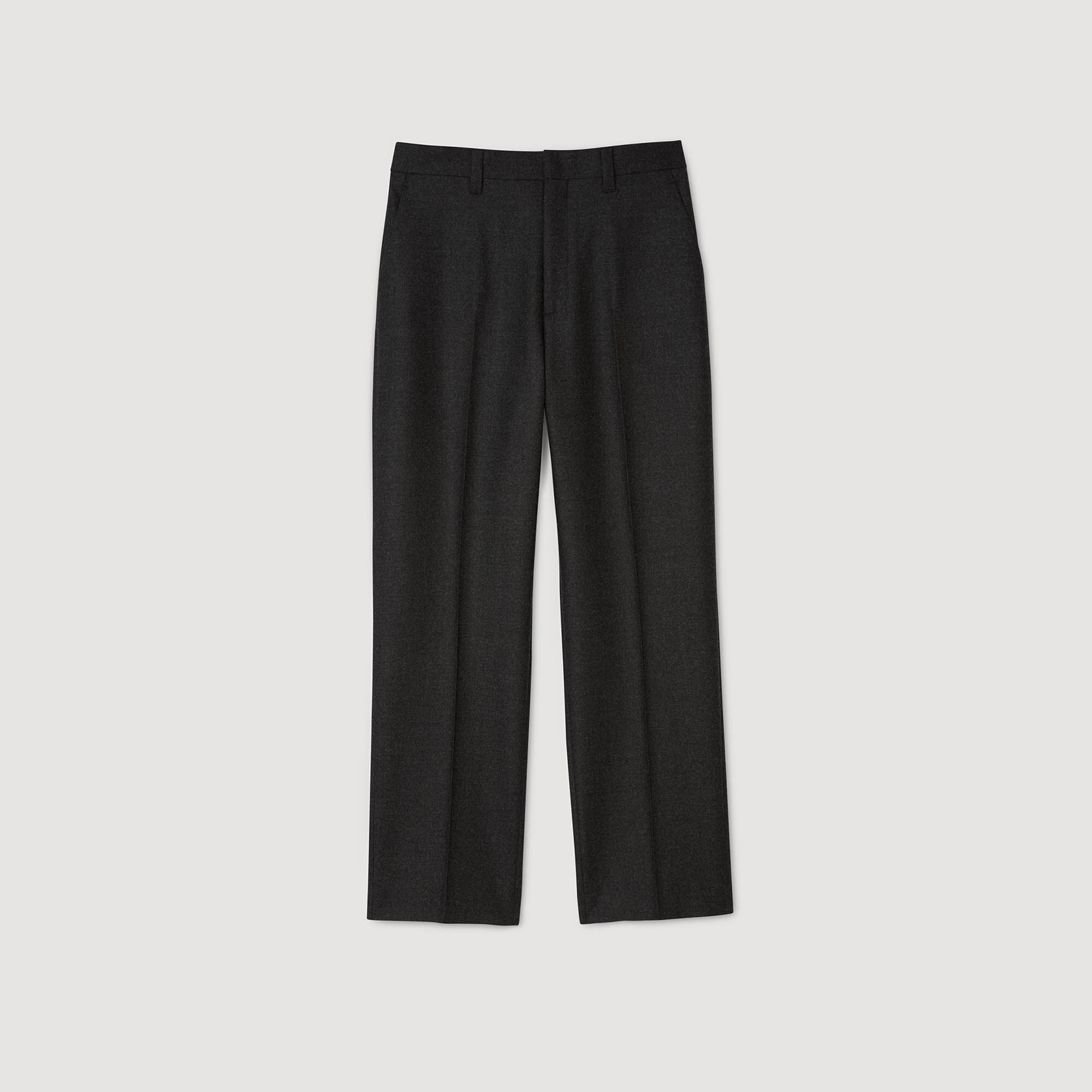 Pantalón de traje de lana
