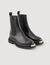 Botines de suela dentada