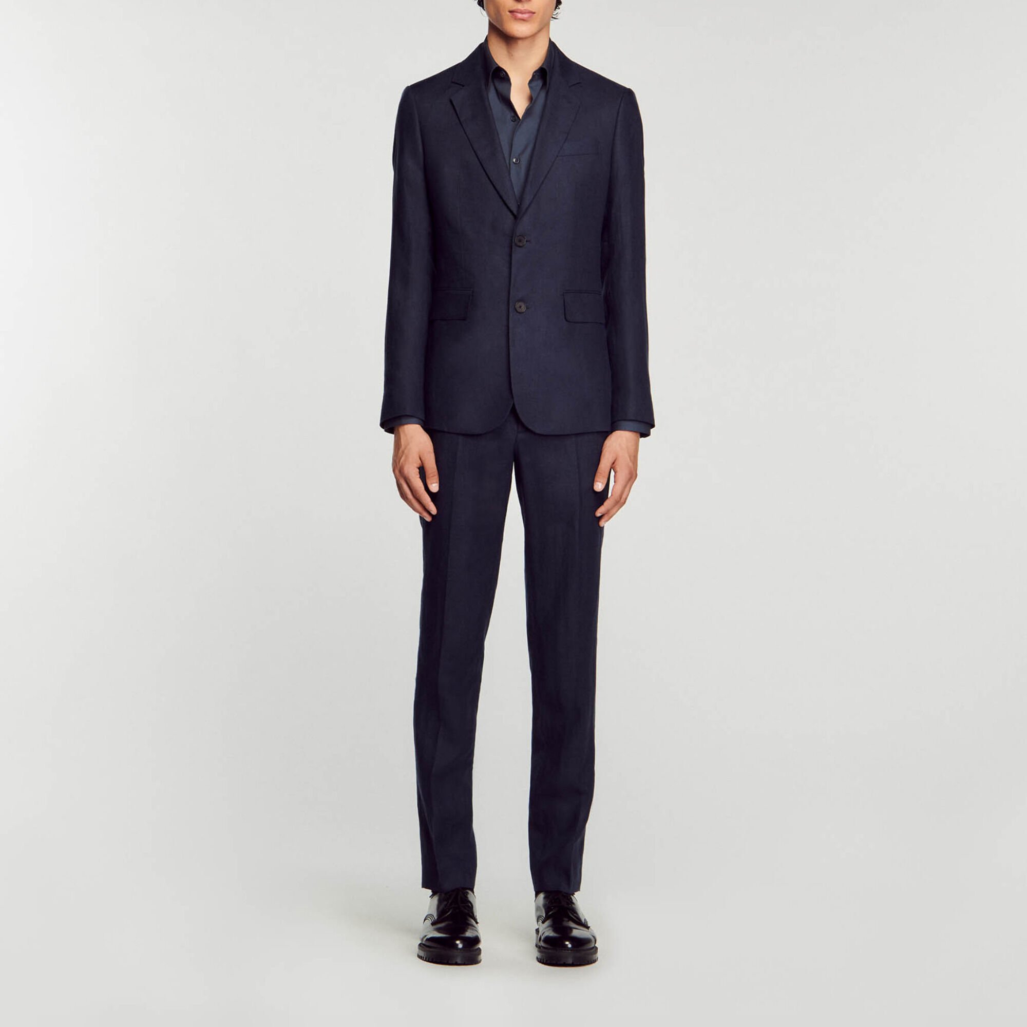 Chaqueta de traje de lino