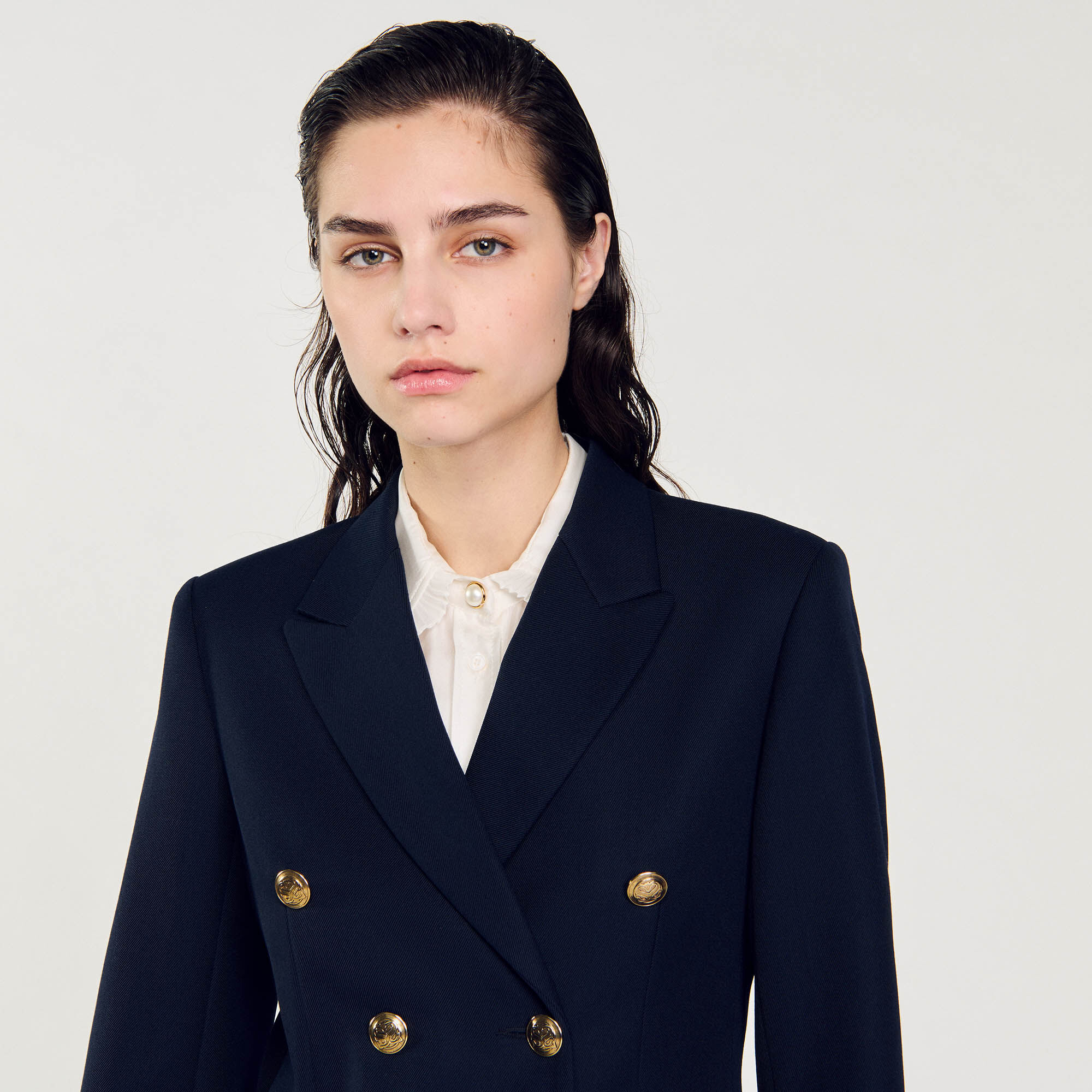 Chaqueta de sastre con doble botonadura