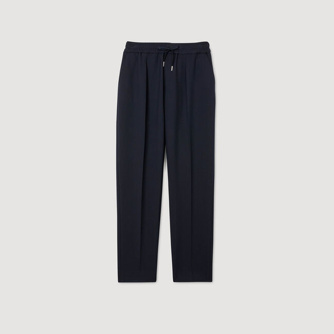 Pantalón recto elástico