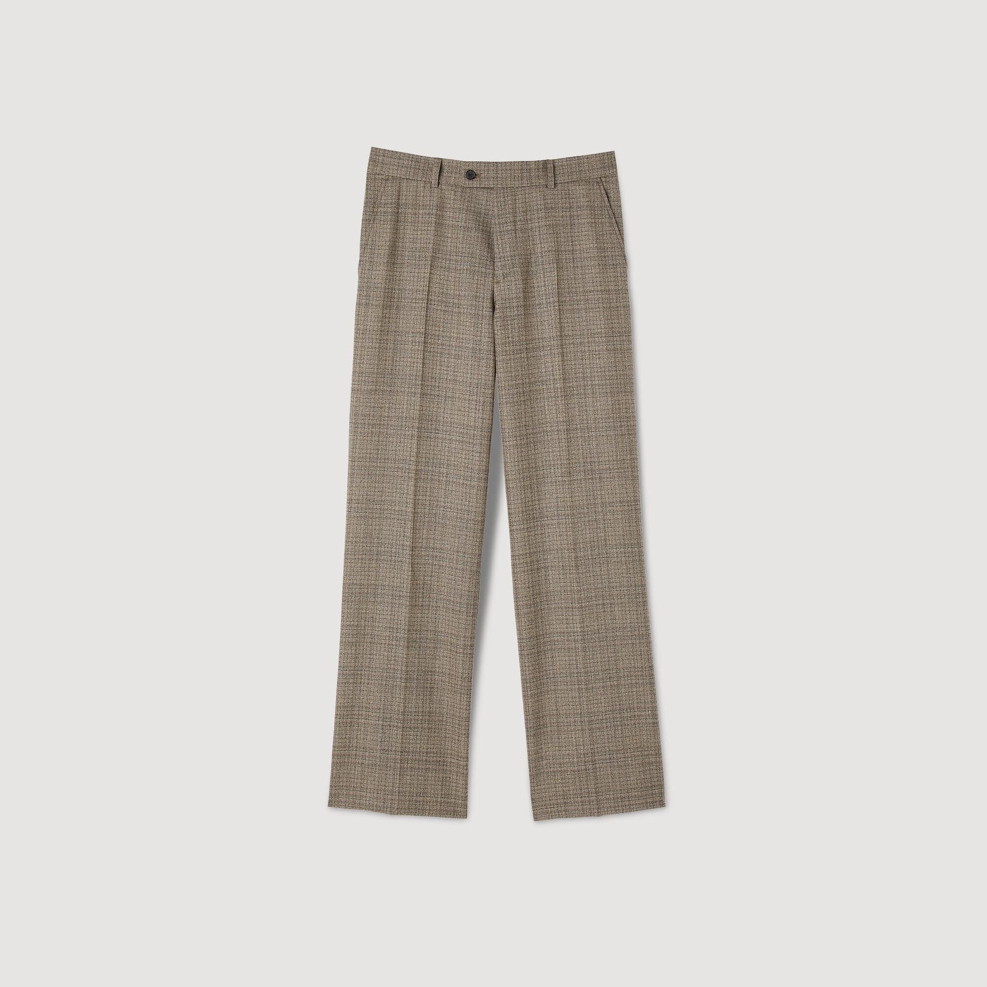 Pantalón de traje de lana