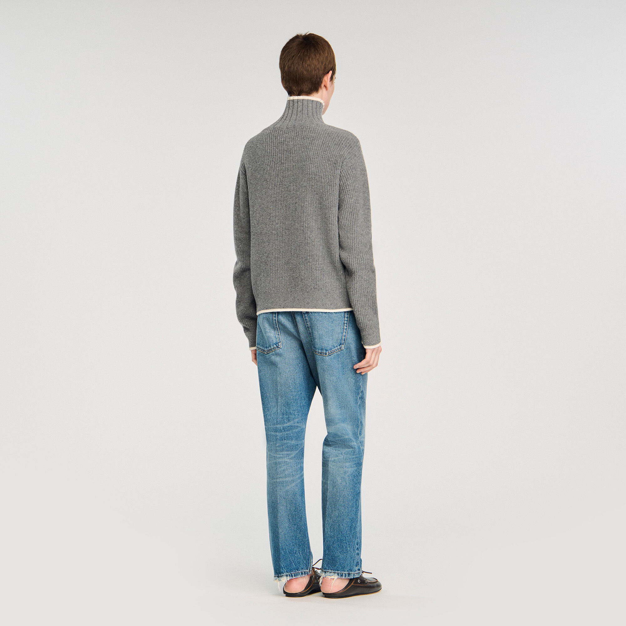 Jersey de cuello alto