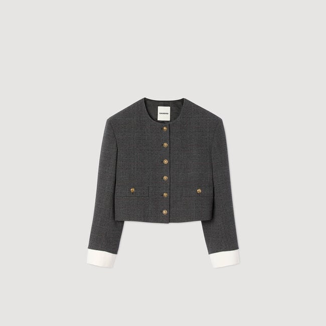 Chaqueta sastre con strass