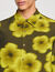 Camisa fluida con flores estampadas