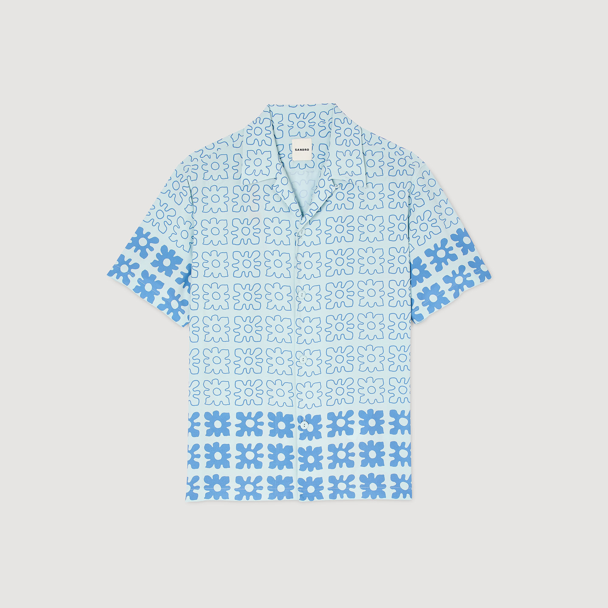 Camisa con estampado floral
