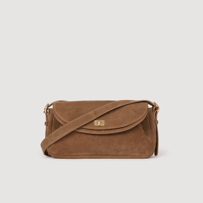 Bolso de cuero de ante Le Mambo